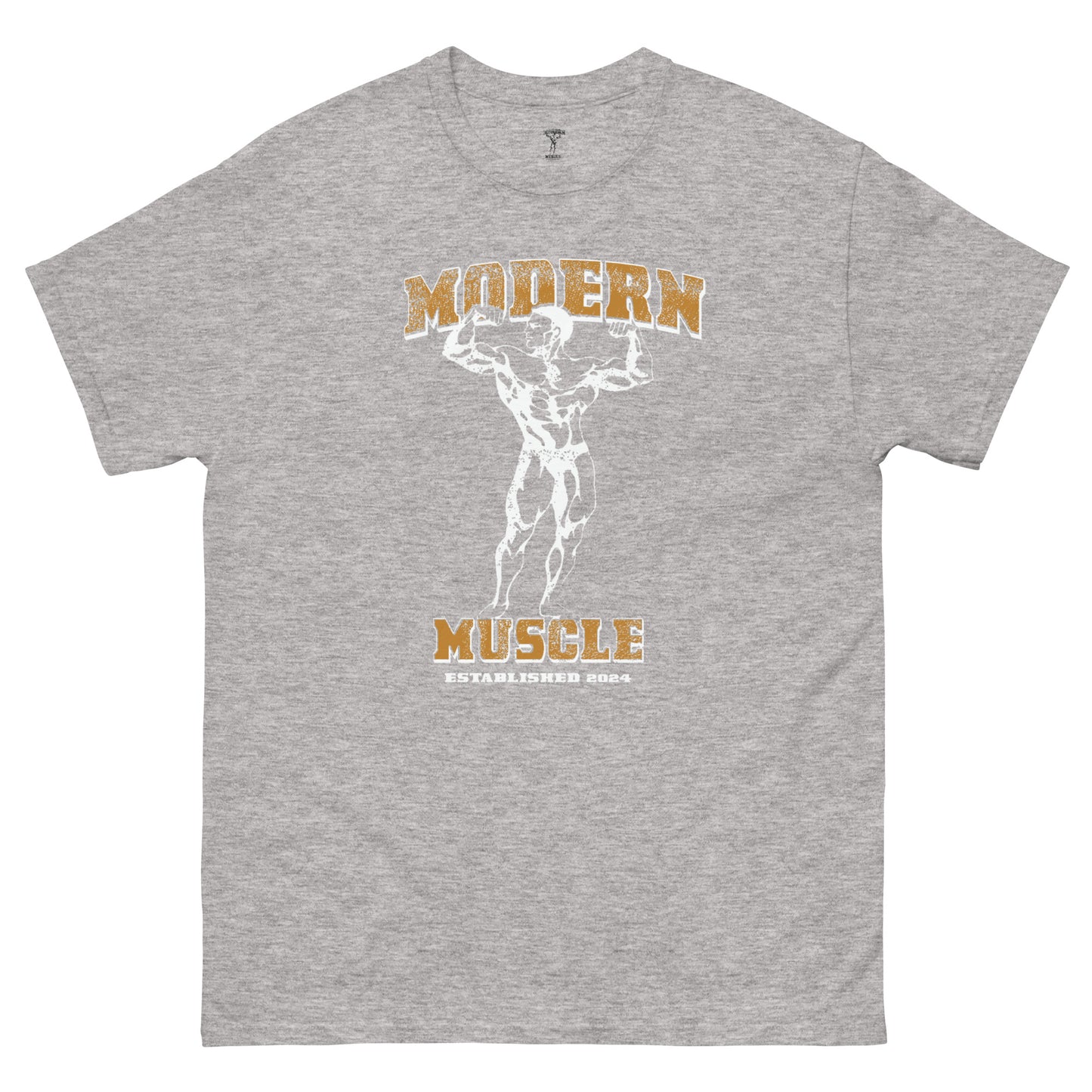 Modern Muscle Pump T-Shirt / Distressed Cropped Tee (READ DESCRIPTION)