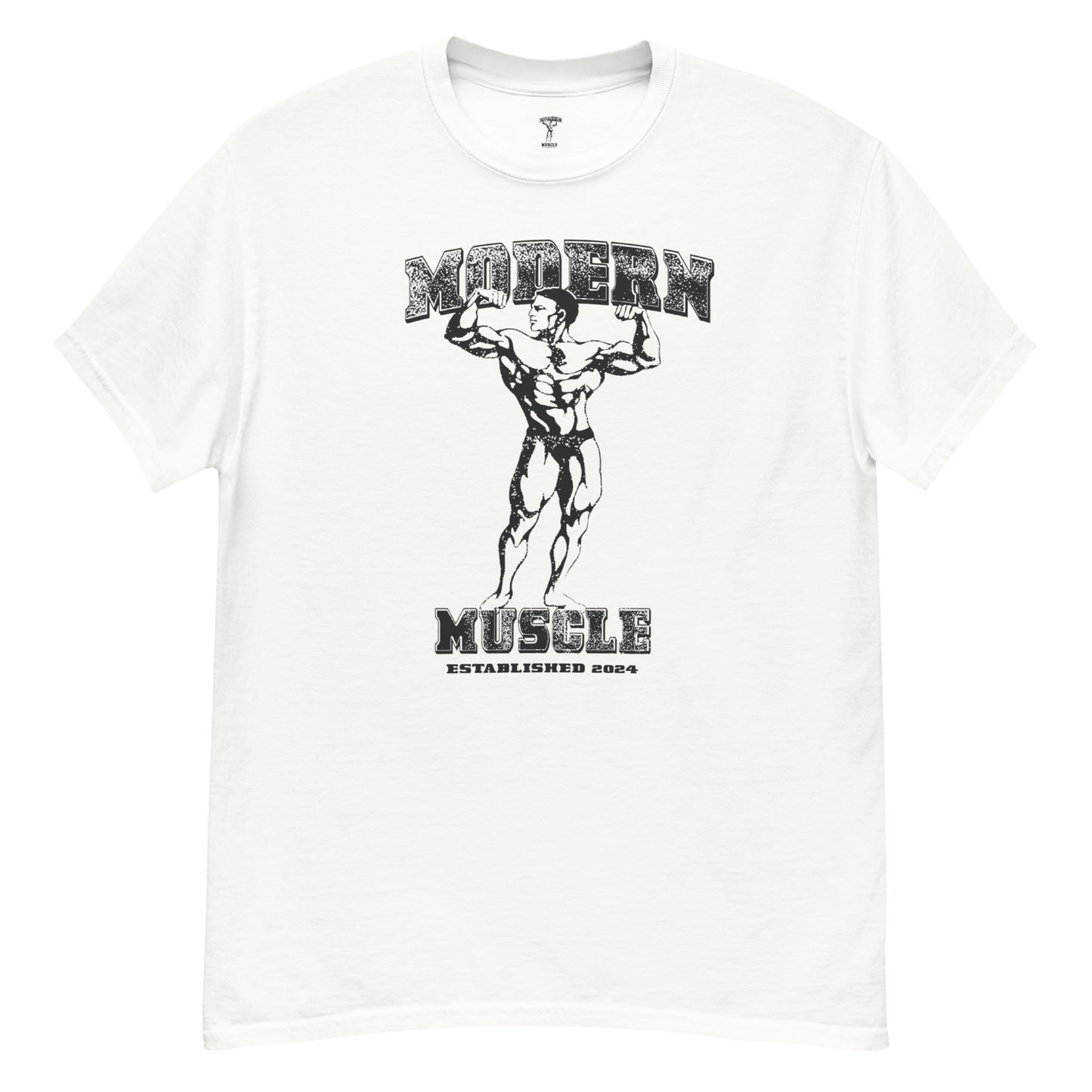 Modern Muscle Pump T-Shirt / Distressed Cropped Tee (READ DESCRIPTION)